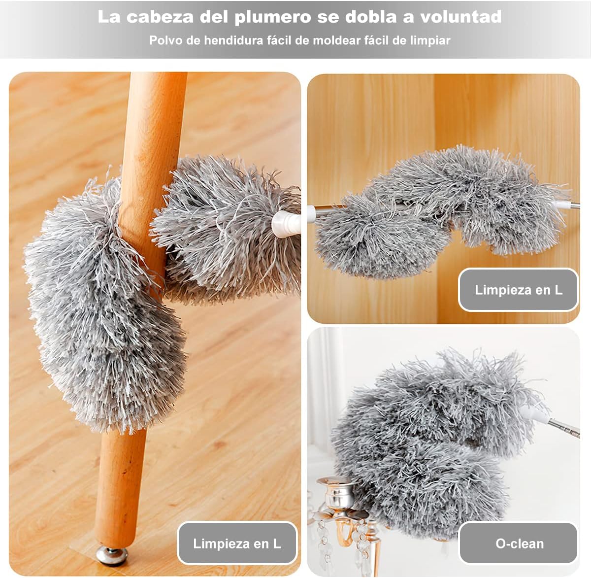 Extendable Duster for High Position Cleaning