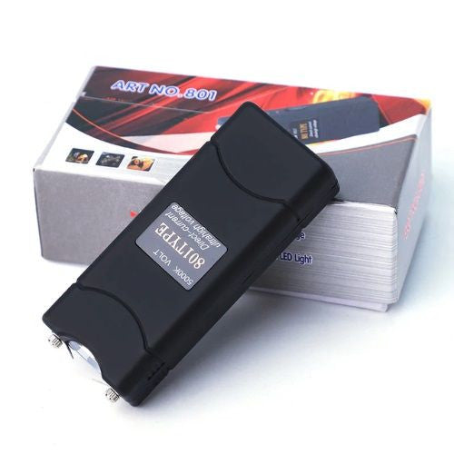 Self Defense Stun Gun with Portable Mini Flashlight