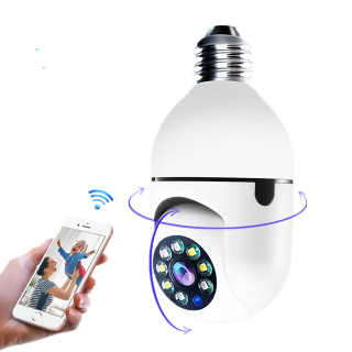 PTZ Light Bulb Camera 1080p