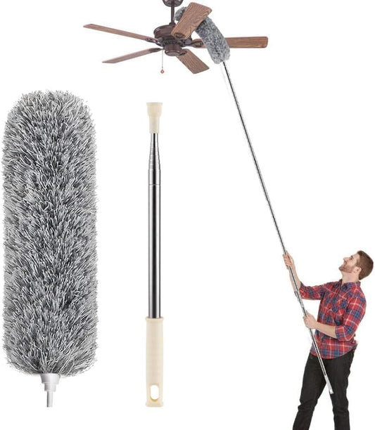 Extendable Duster for High Position Cleaning
