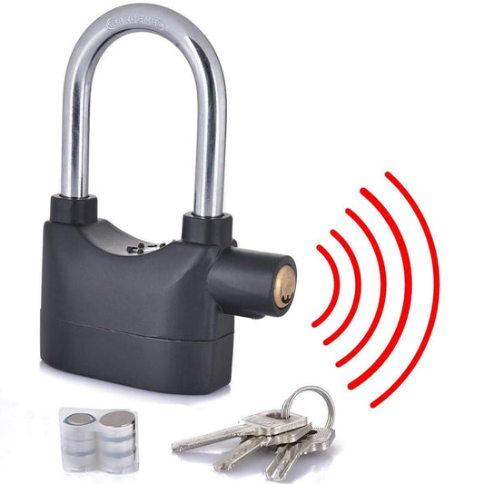 Anti Theft Motion Sensor Alarm Lock for Home/Office/Bikes Security Lock