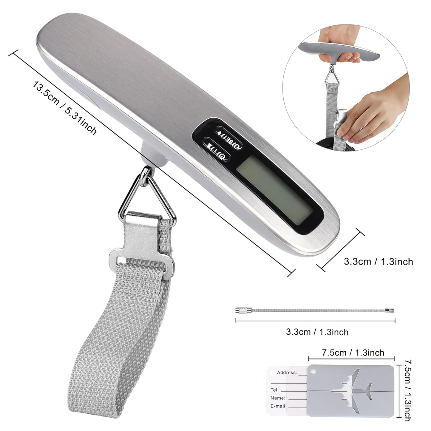 Portable Digital Hook Weight Scale