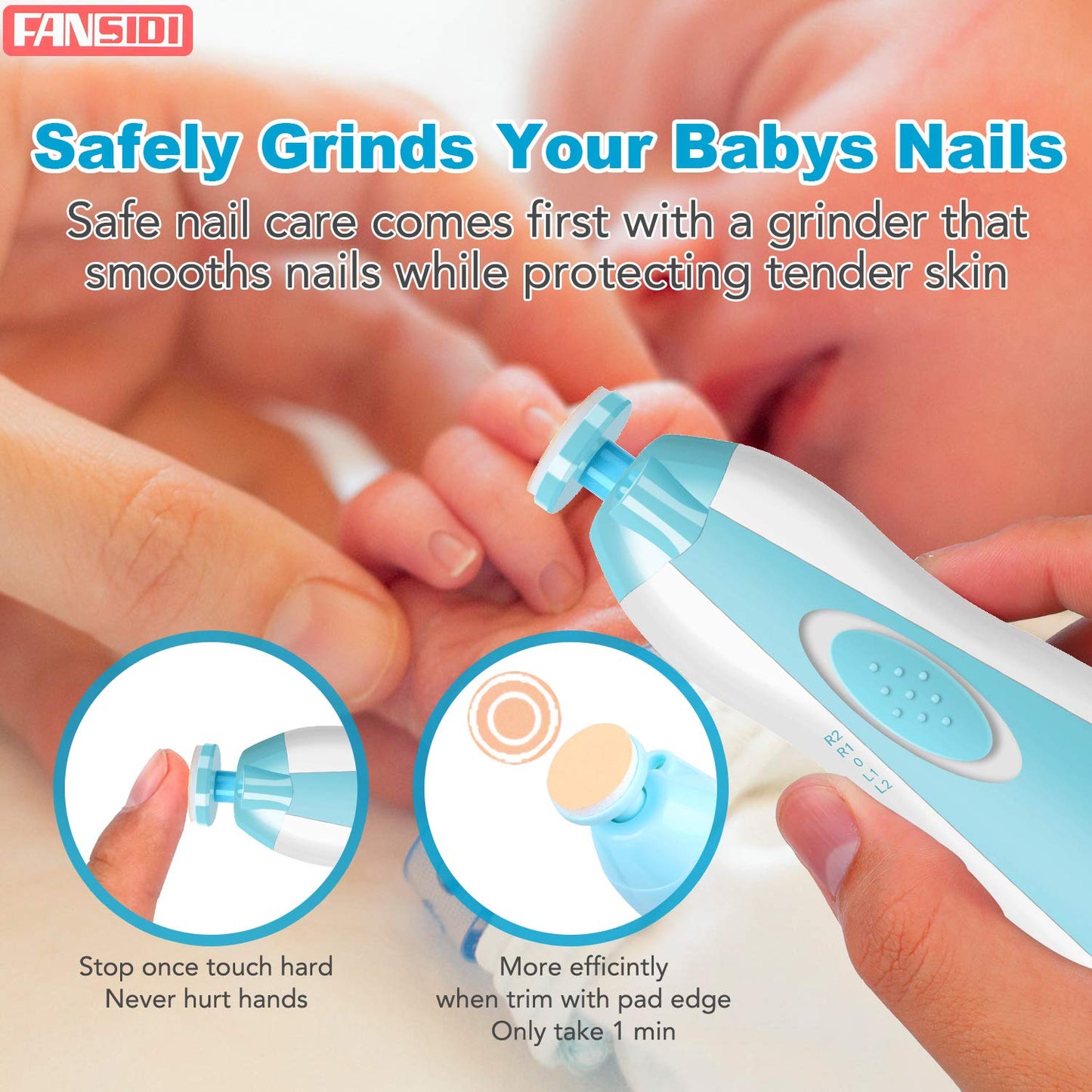 Electric Baby Nail Trimmer