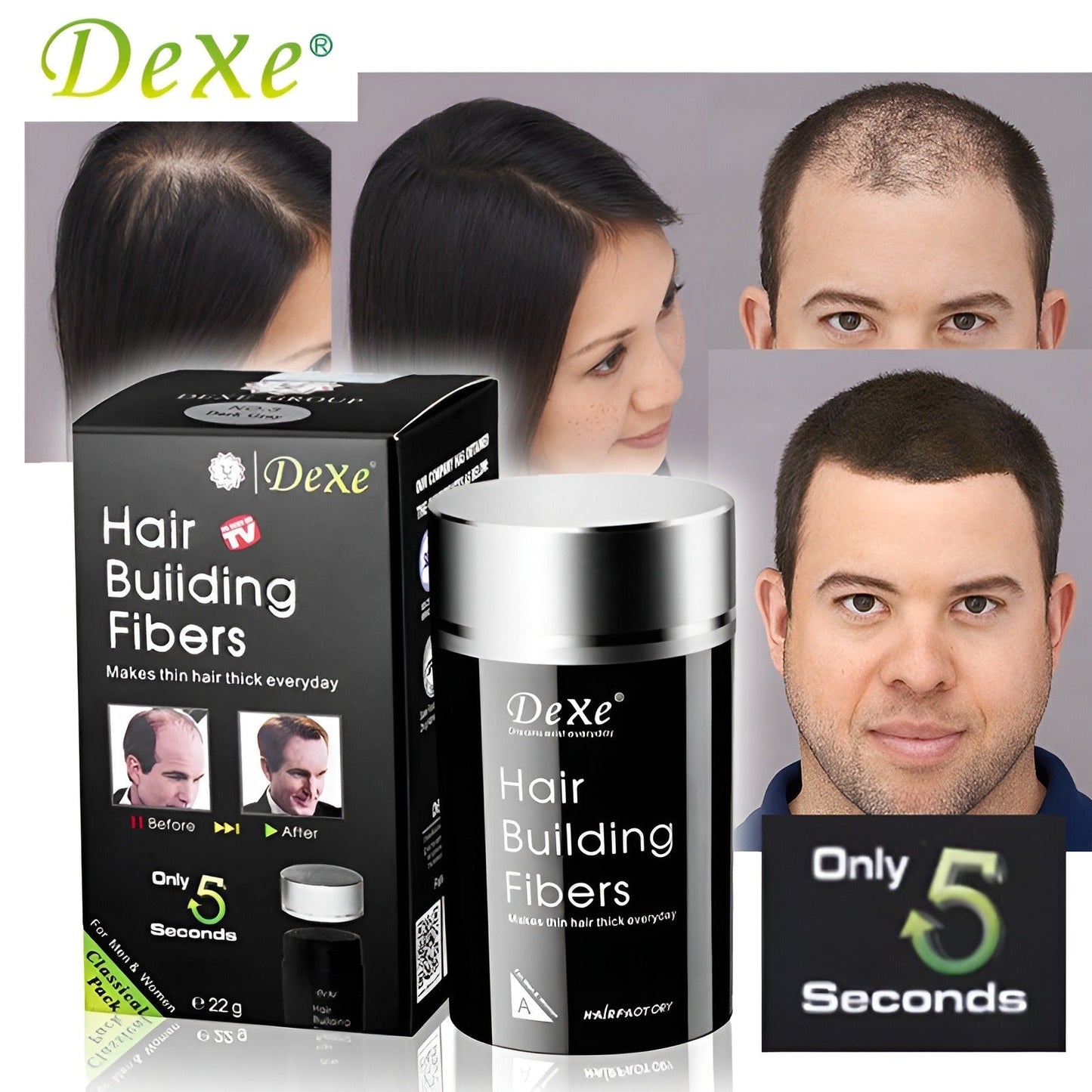 Dexe Hair Building Fibers