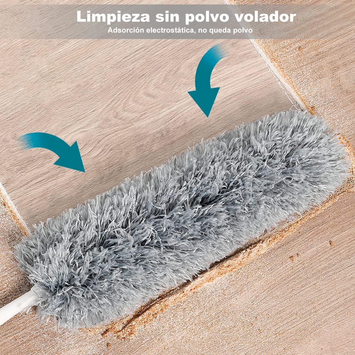 Extendable Duster for High Position Cleaning