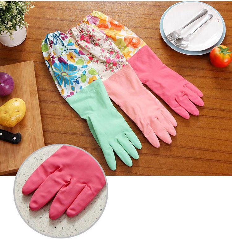 PVC Kitchen Hand Gloves - 2 pcs