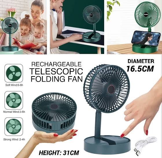 Portable USB Charging Folding Fan