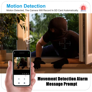 PTZ Light Bulb Camera 1080p