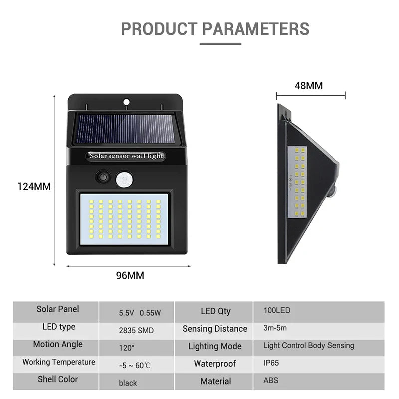 Solar Charging LED Sensor Light (Original)