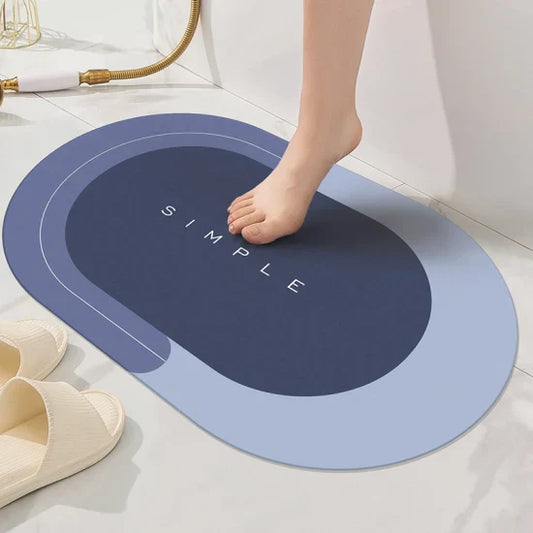 Anti-Slip Water Absorbing Bathroom Mat