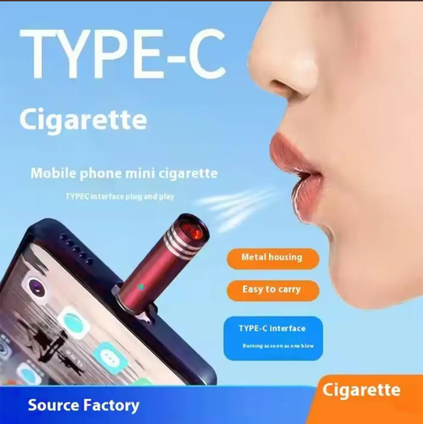 Portable Cigarette Lighter Type-C