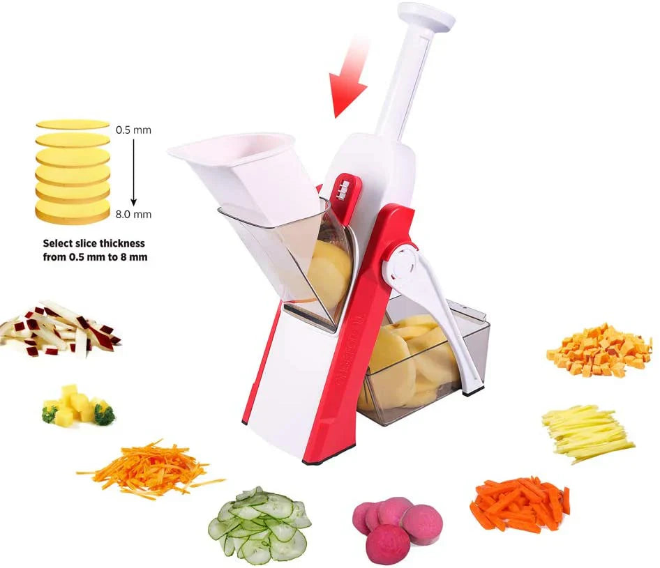 Brava Spring Slicer Vegetables Fruits Cutter