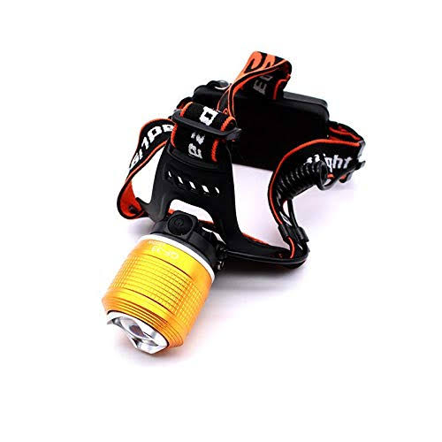 Powerful Rechargeable Led Headlight Dual Light Zoom Headlamp